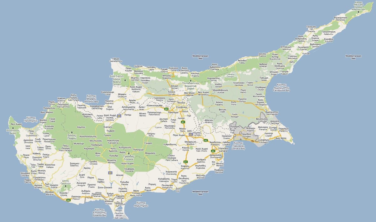 ielu karti, Kipra, peyia