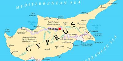 Karte Kipra