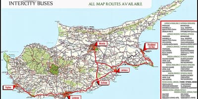 Kipra autobusu maršruta karte